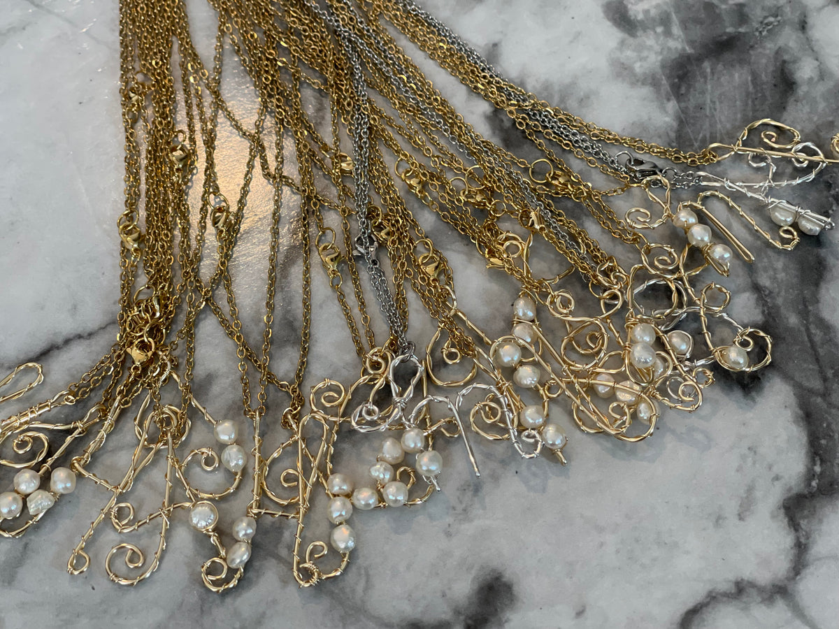 Cadena Inicial con Perlas