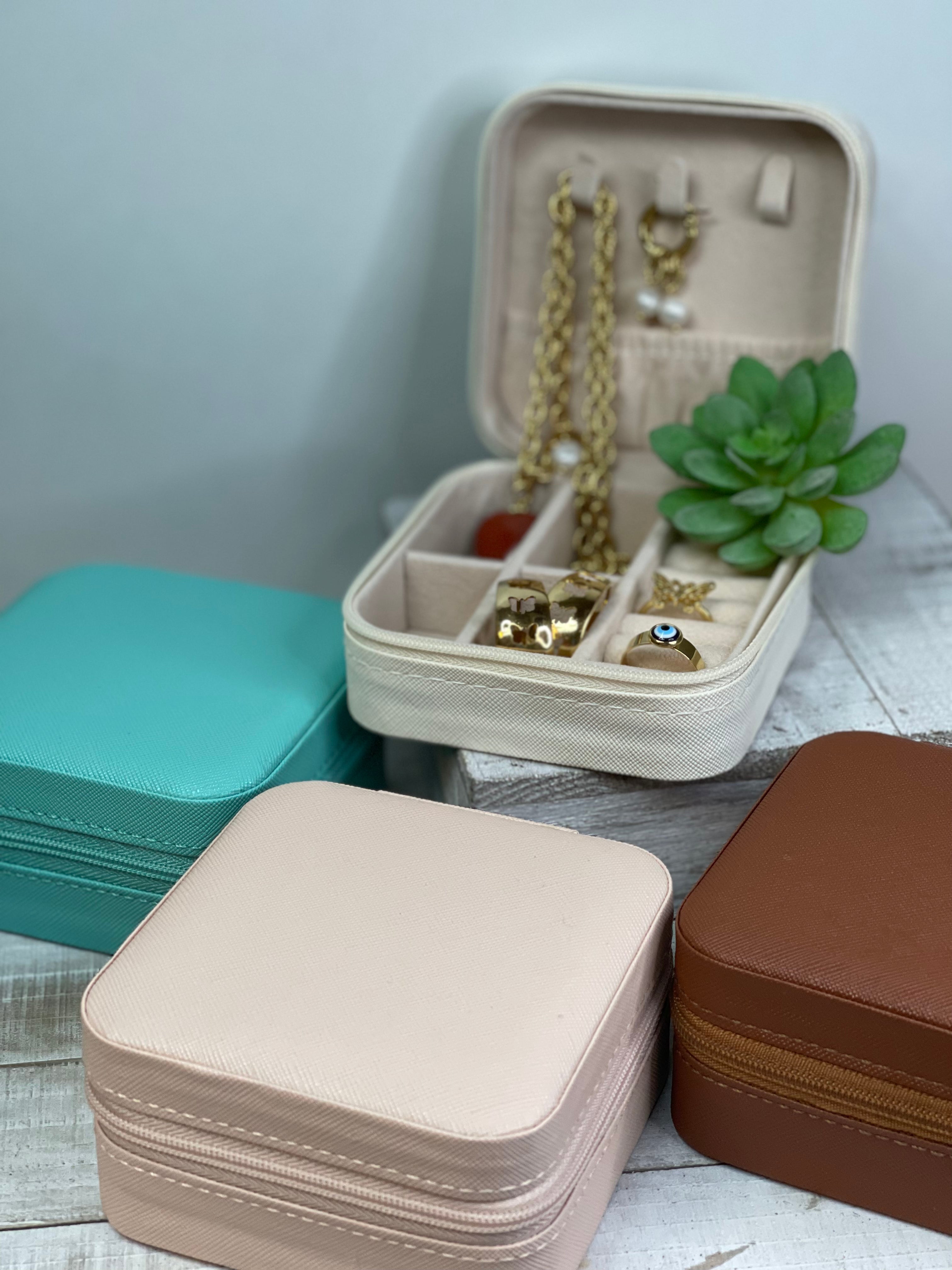 Small Travel Jewelry Case