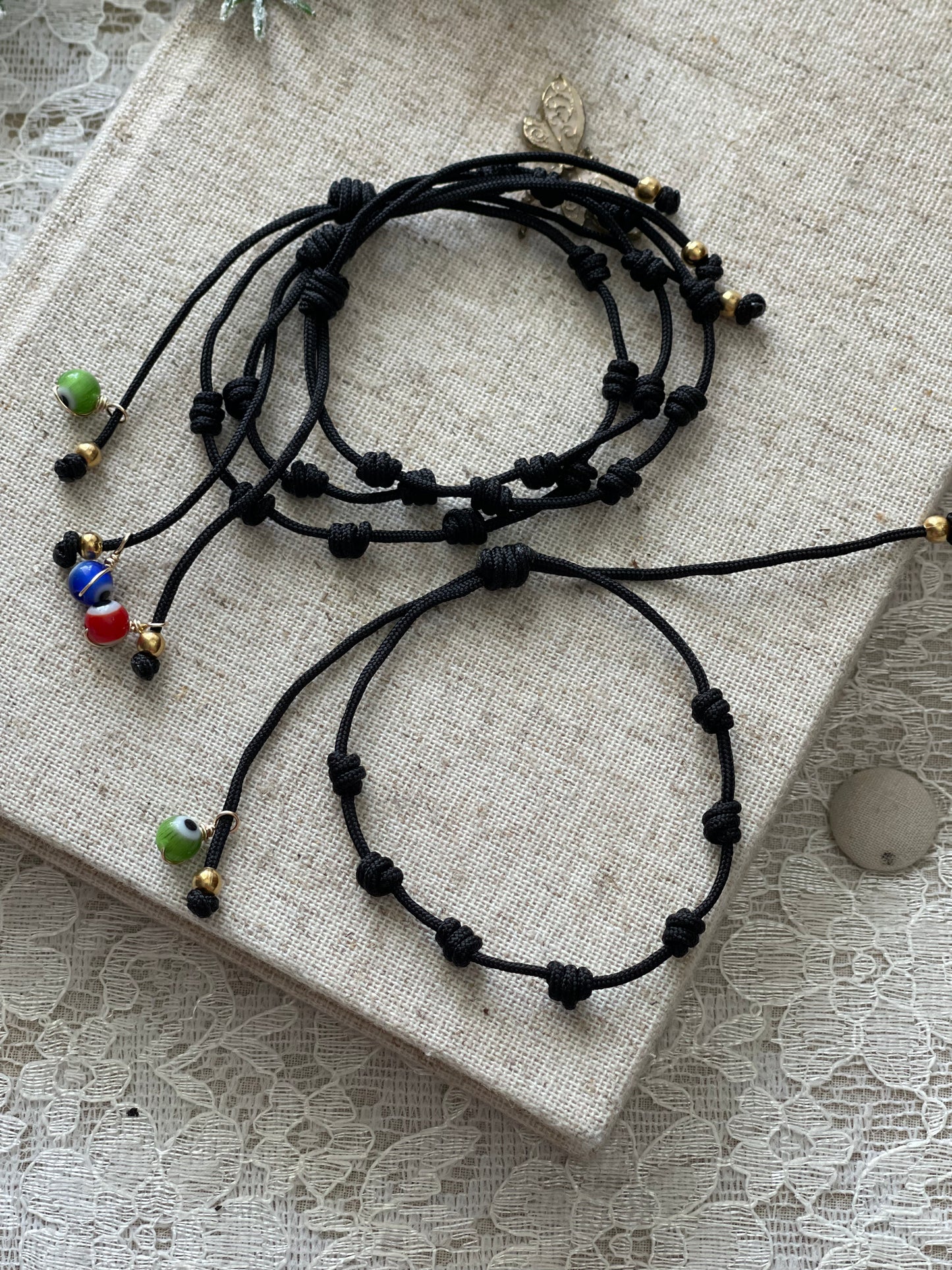 Pulsera 7 nudos (7 knots bracelet)