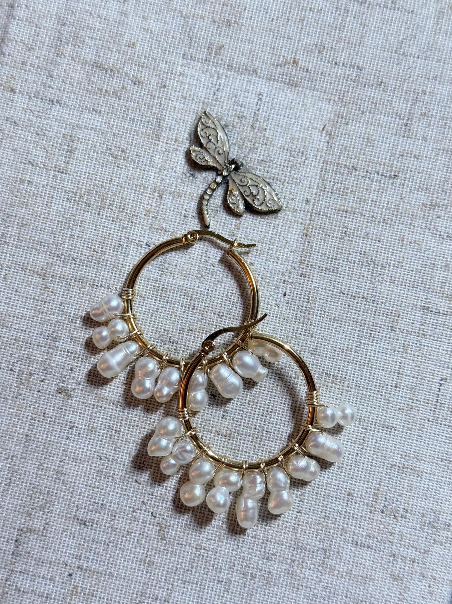 Argollas/Hoops Perla
