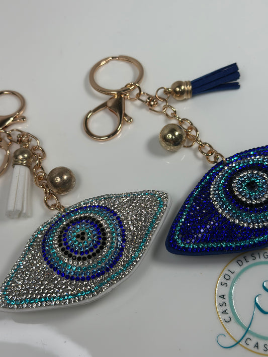 Evil Eye Purse Charm