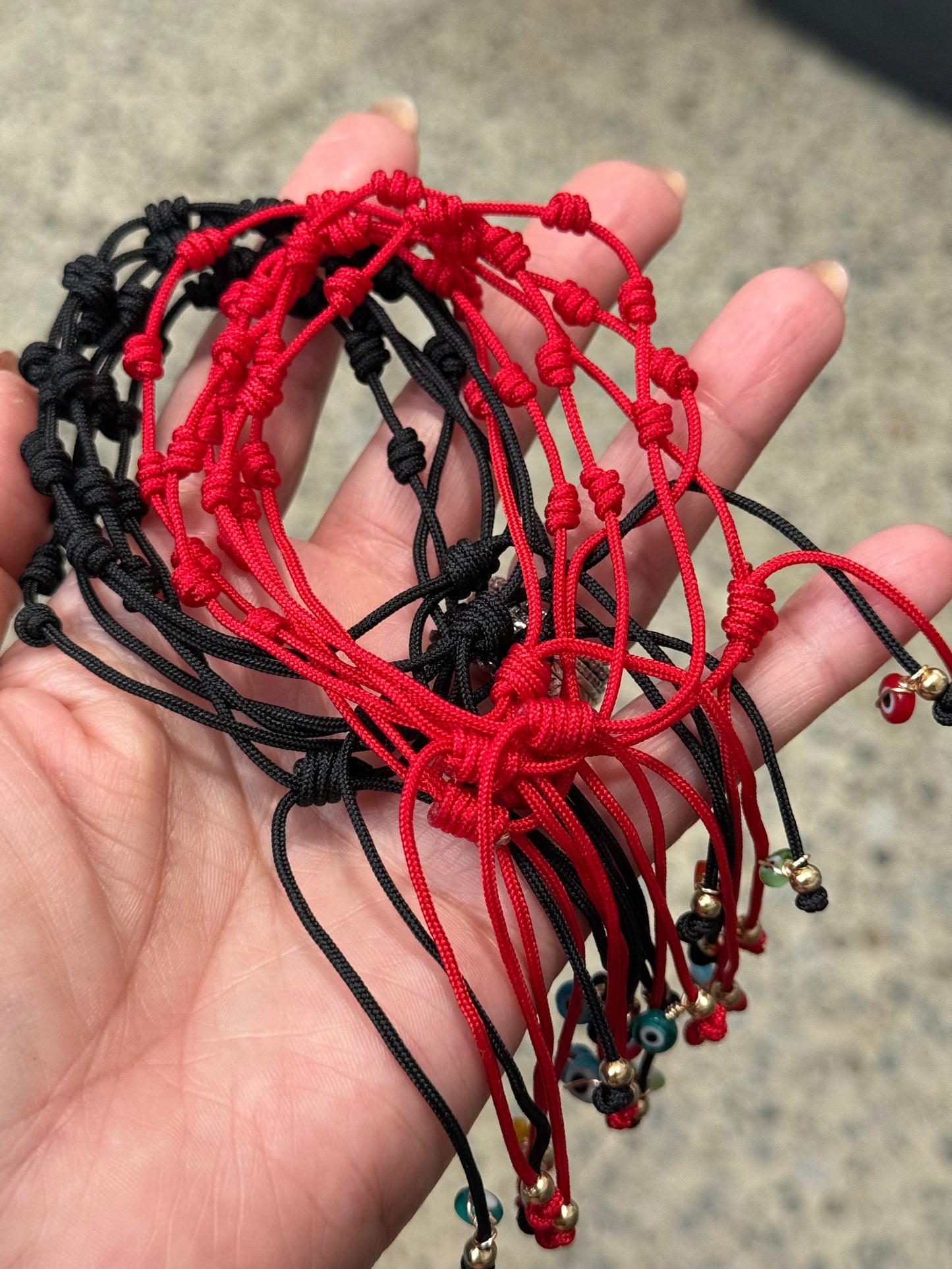 Pulsera 7 nudos (7 knots bracelet)