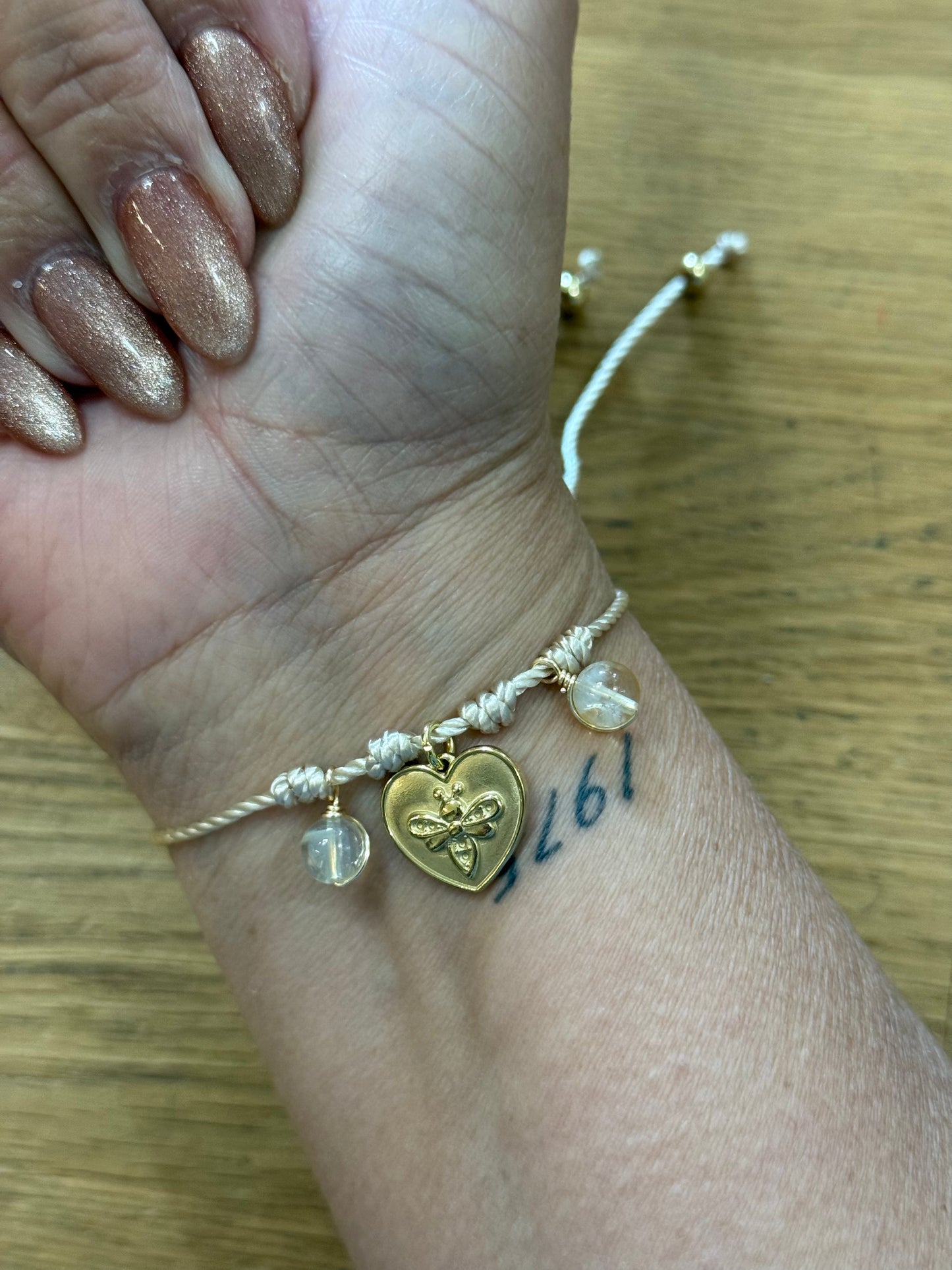 Pulsera Abeja Dorada