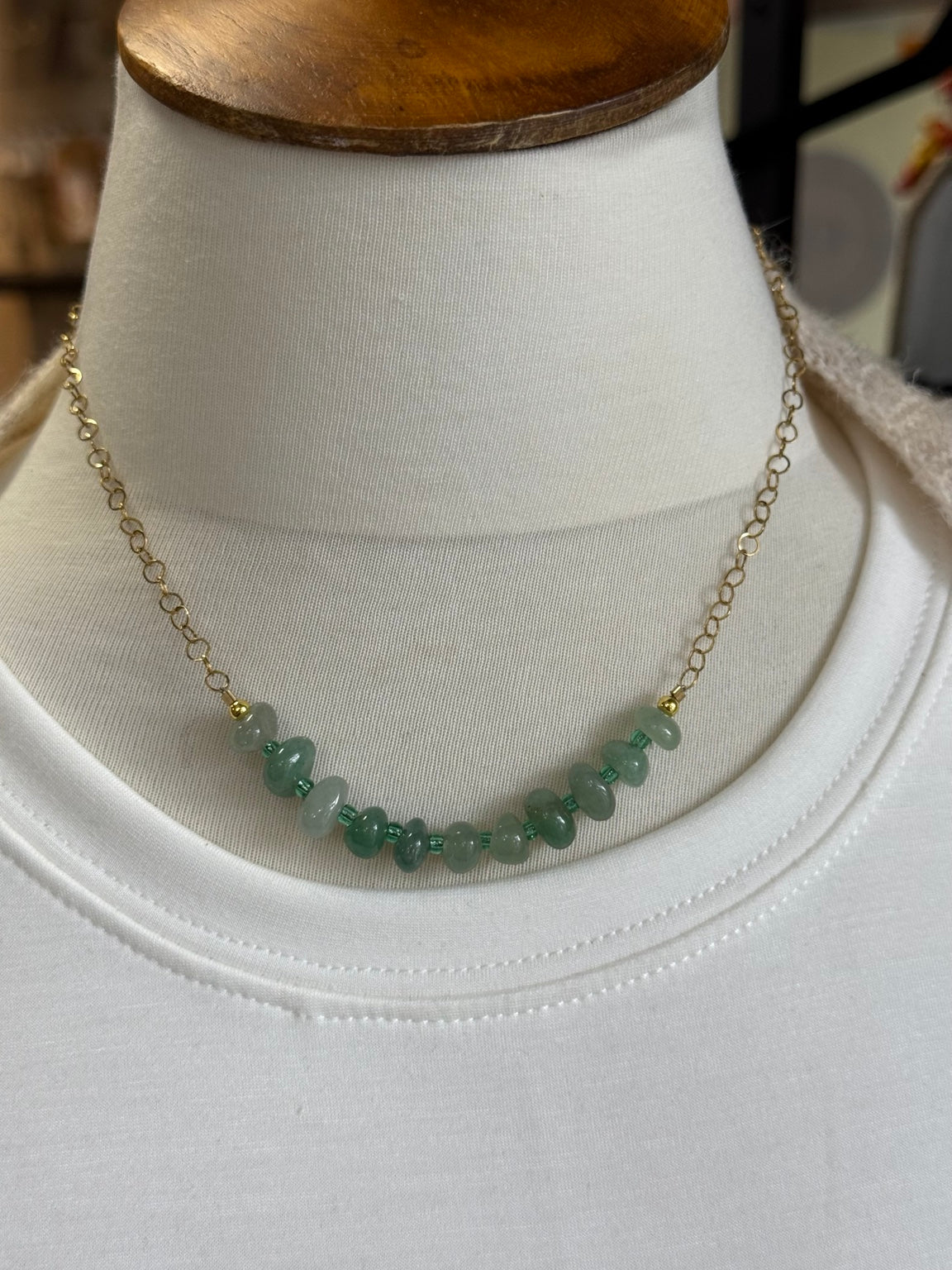 Collar de aventurina Casa Sol Designs